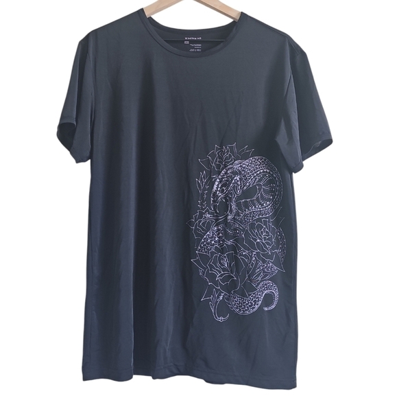 PAPI PURPLE SNAKE SHORT SLEEVE TEE - Picture 2 of 8